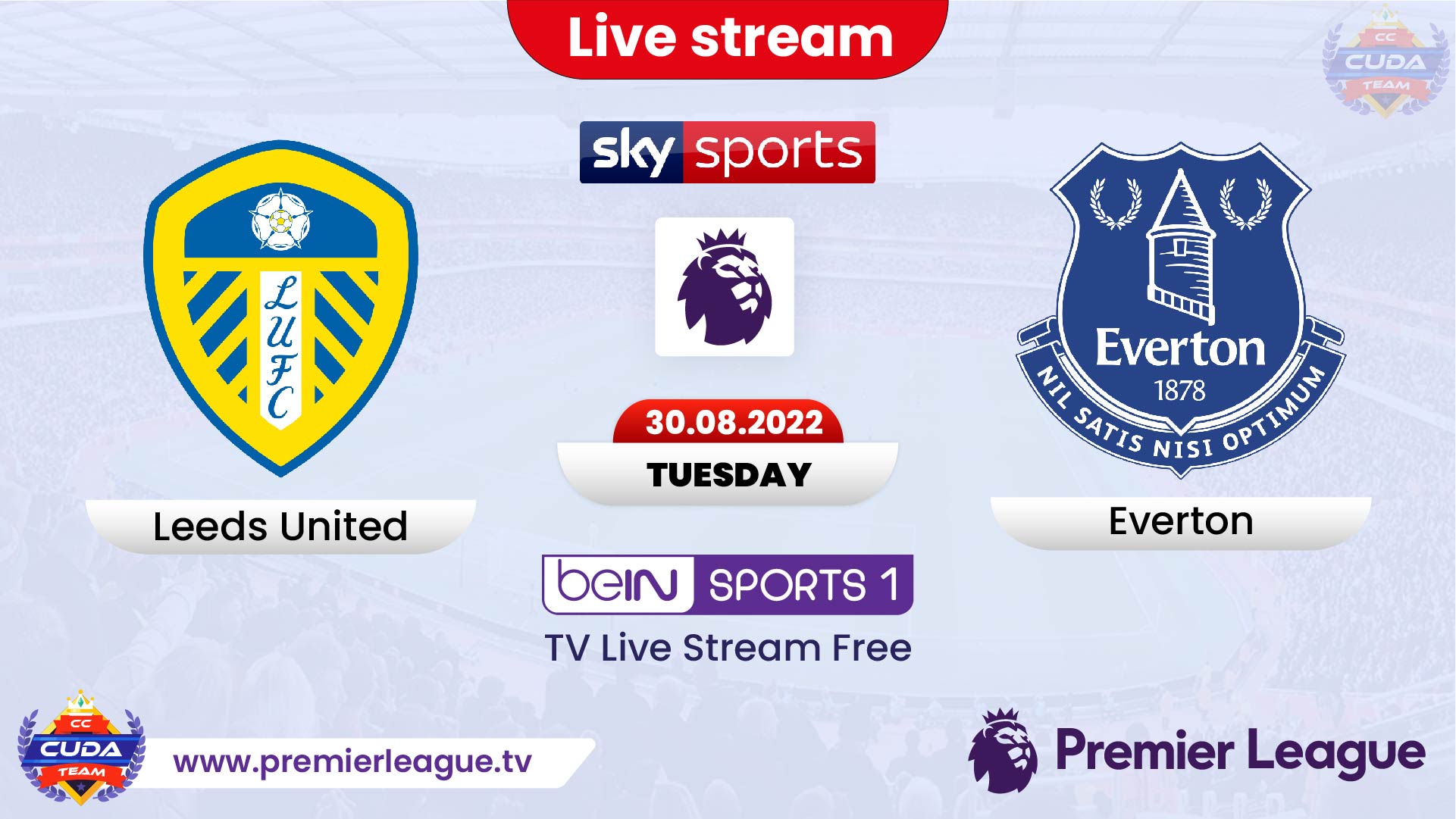 Everton FC vs Live Stream