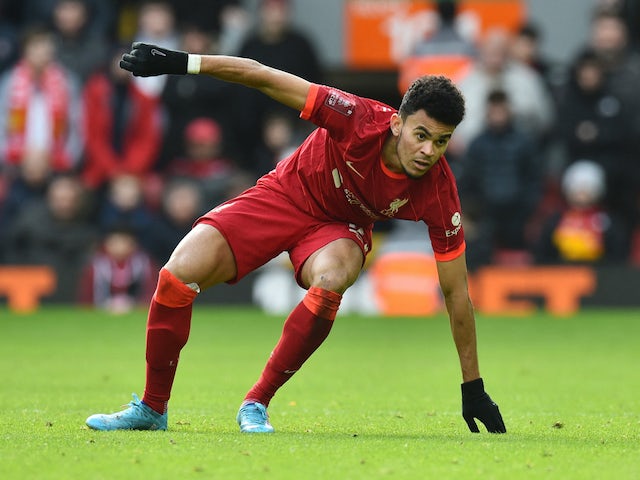 Luis Diaz added to Liverpool's Champions League squad