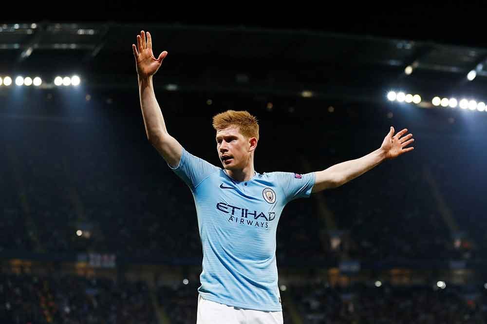 De Bruyne Named In UEFA Fans’ Team Of The Year Along With 2 Other Premier League Players