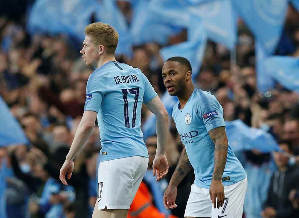 Two City Stars Named Among 14 PL Players Nominated For Champions League Team Of The Year