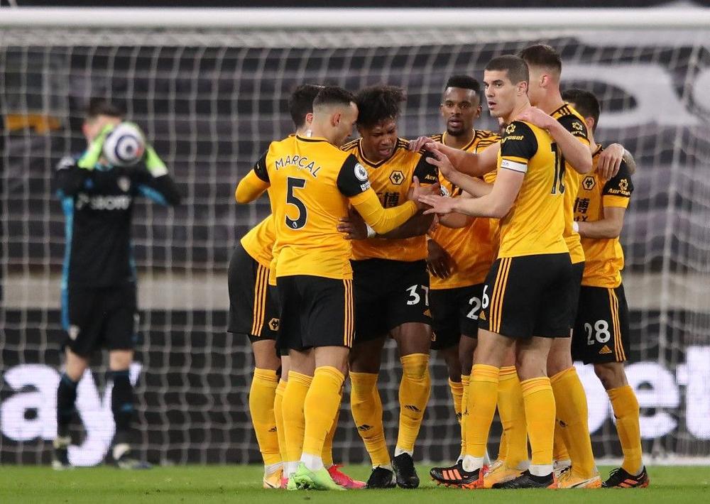 Meslier's own goal lifts Wolves above Leeds