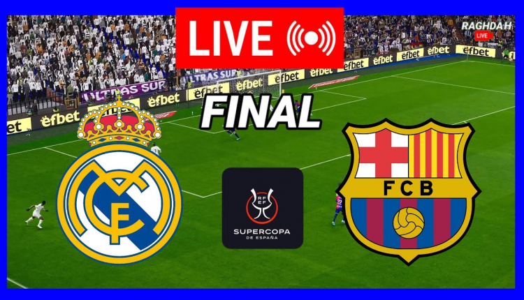 Super Cup 2025: Real Madrid vs. Barcelona