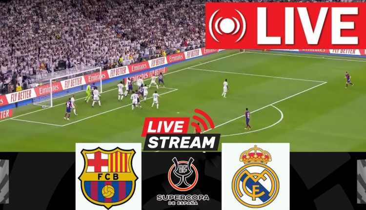Super Cup 2025: Real Madrid vs. Barcelona