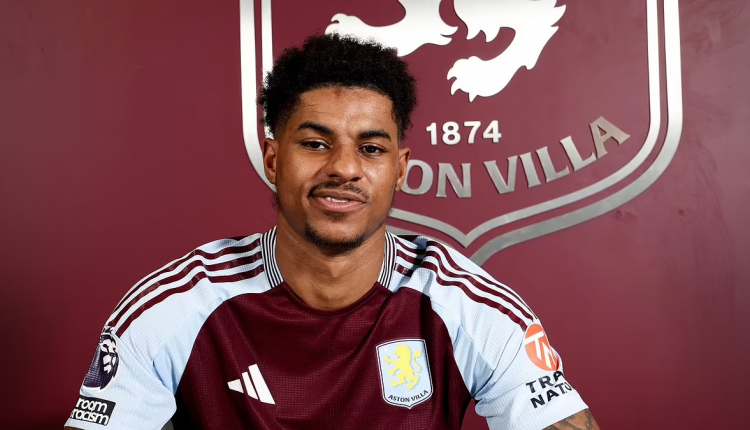 Manchester United and Aston Villa